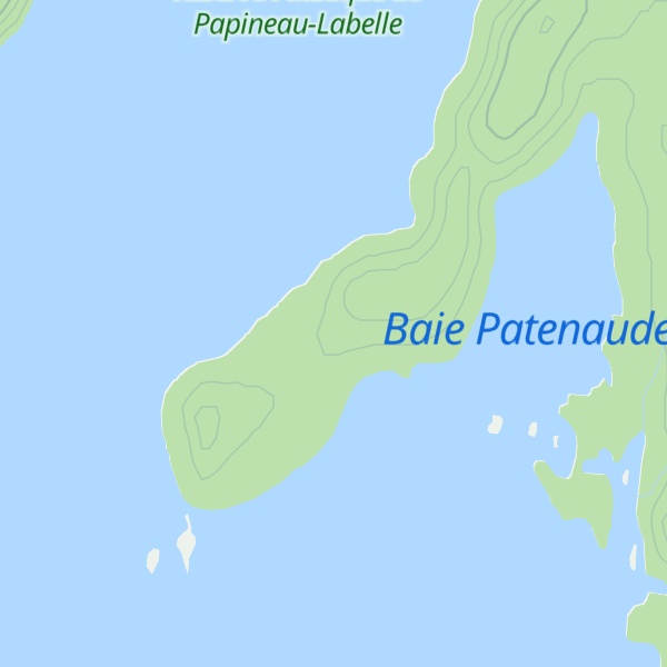 Map of Pointe O'Brian