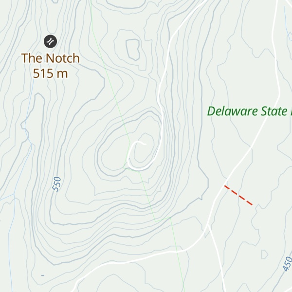 Map of High Knob