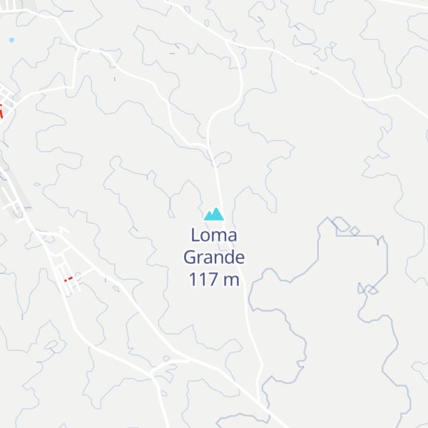 Map of Loma Grande