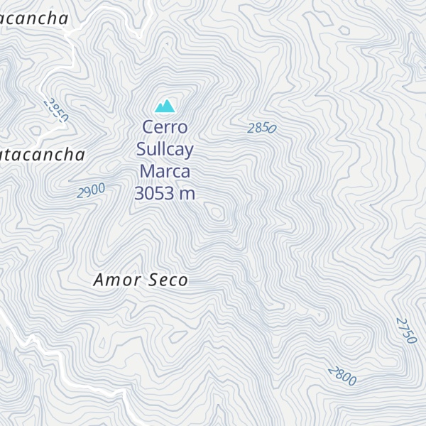 Map of Cerro Arjalla