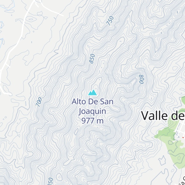 Map of Alto De San Joaquin