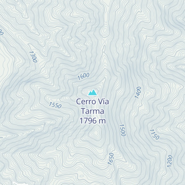 Map of Cerro Vía Tarma
