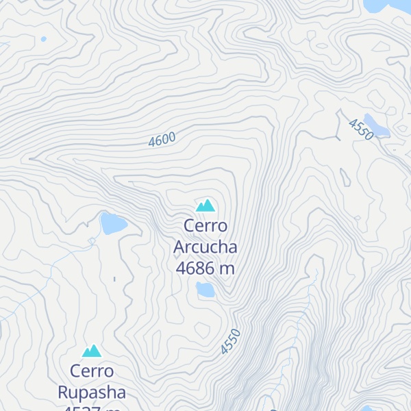 Map of Cerro Arcucha