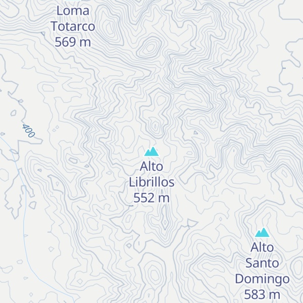 Map of Alto Librillos