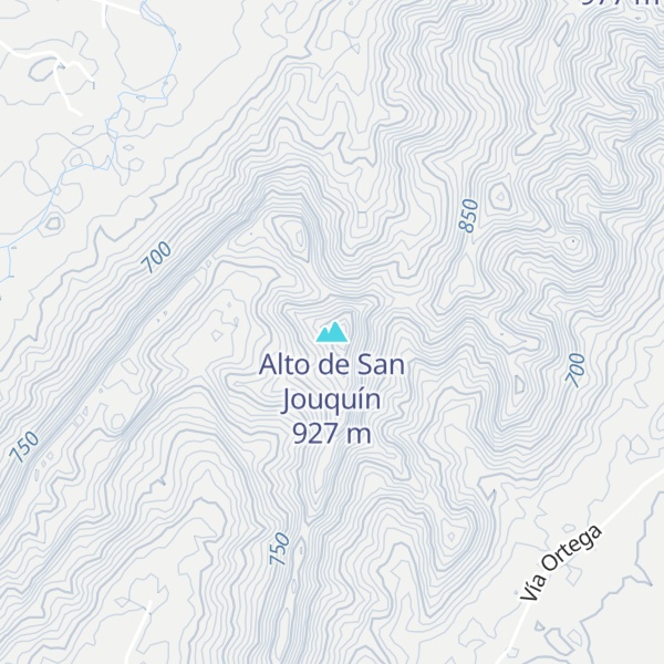 Map of Alto de San Jouquín