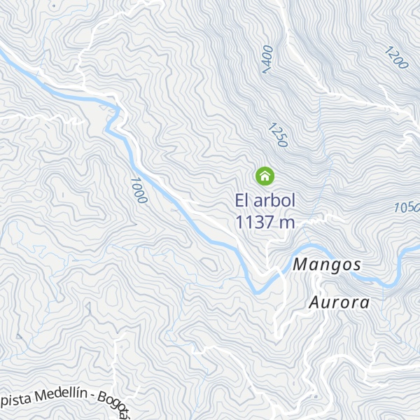 Map of Reserva la cristalina