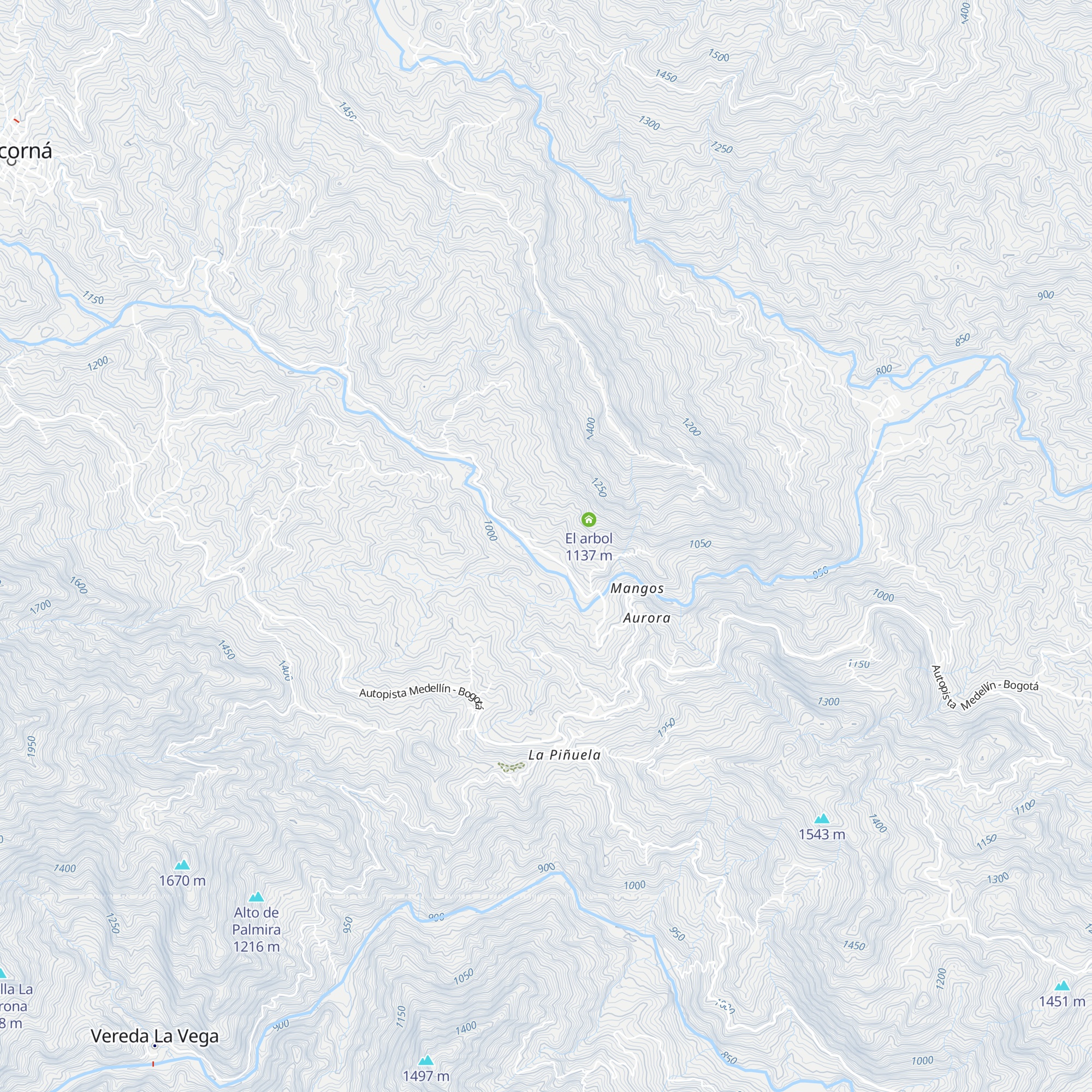 Reserva la cristalina map