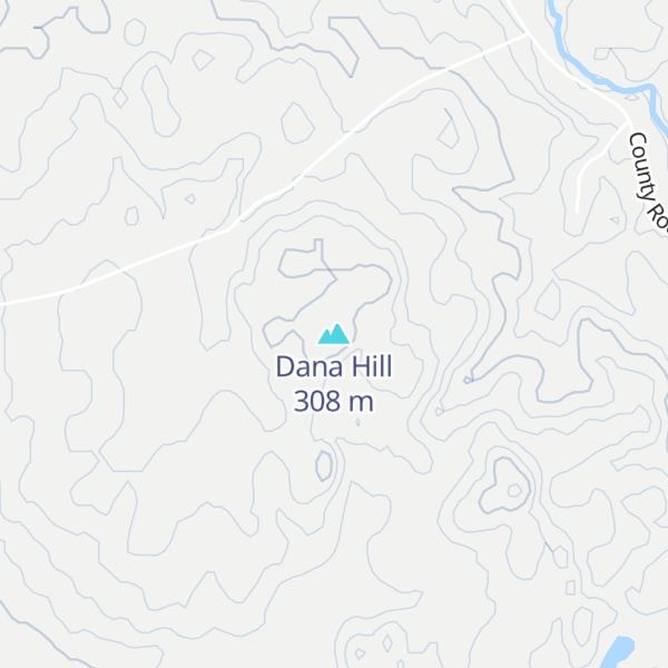 Map of Dana Hill