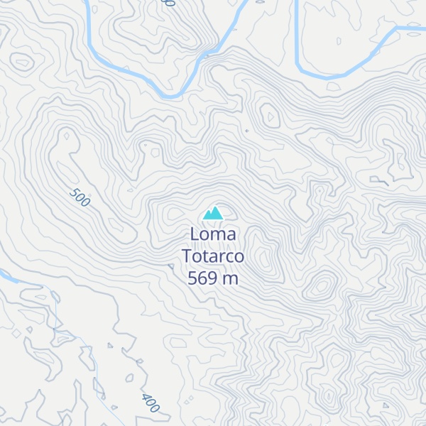 Map of Loma Totarco