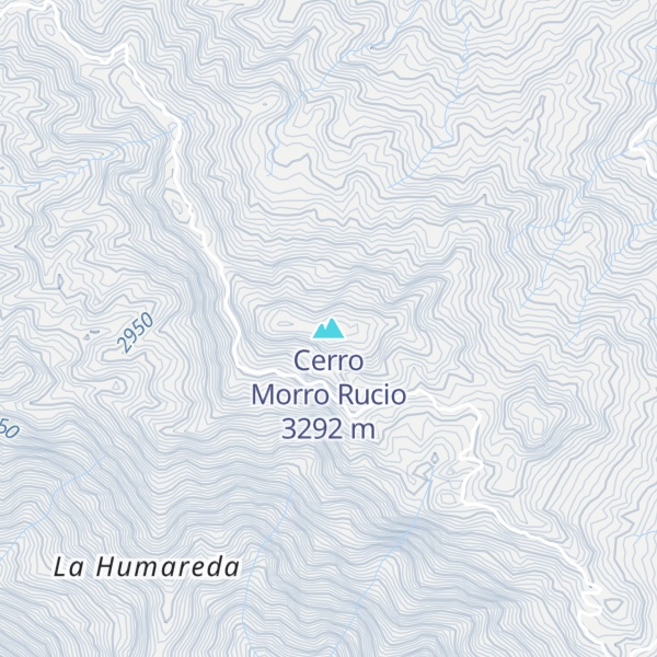 Map of Cerro Morro Rucio