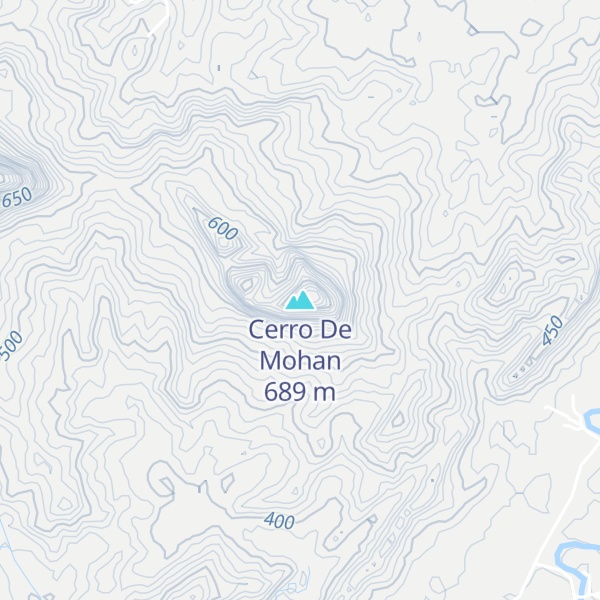 Map of Cerro De Mohan