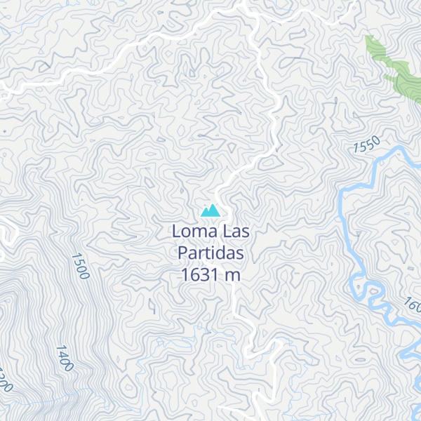 Map of Loma Las Partidas