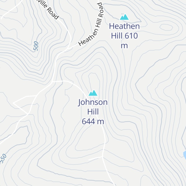 Map of Johnson Hill