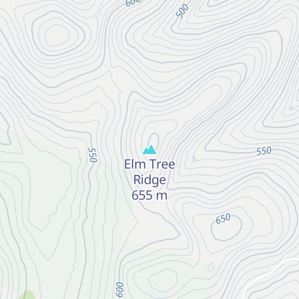 Map of Elm Tree Ridge