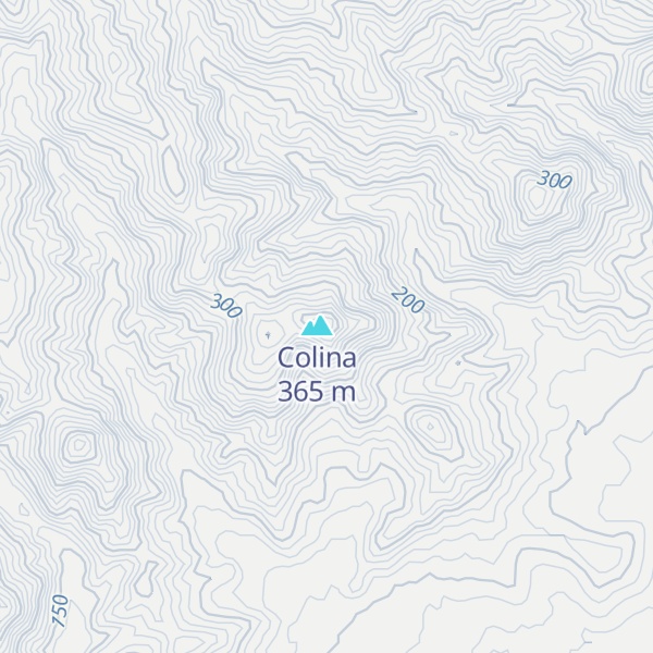 Map of Cerro