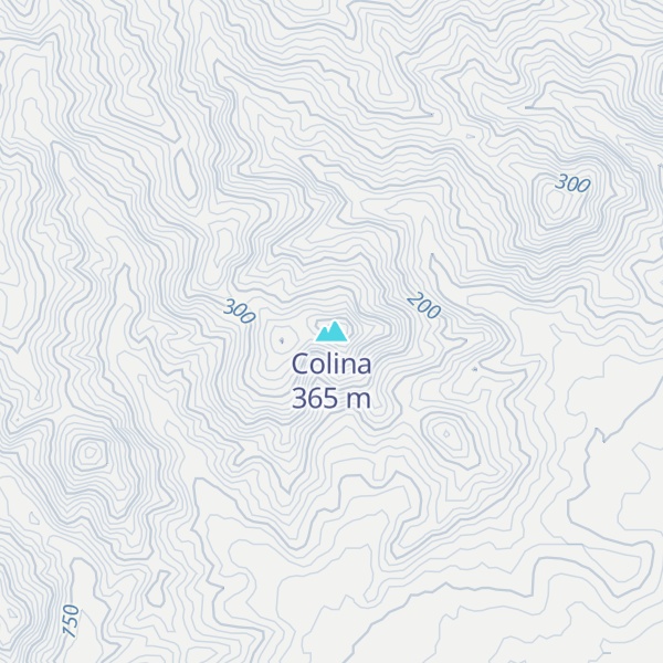 Map of Colina