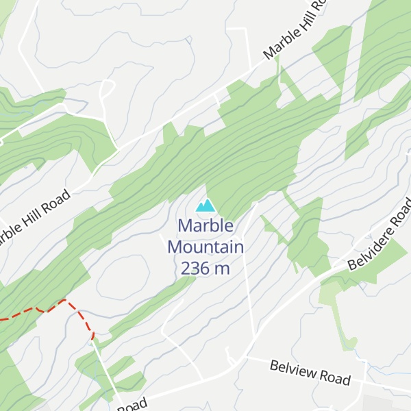 Map of Marble Mountain