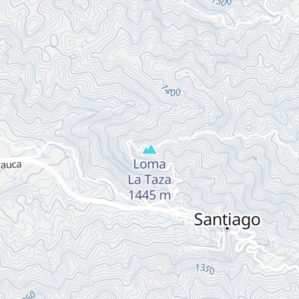 Map of Loma La Taza
