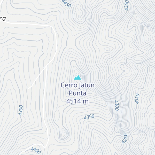 Map of Cerro Jatun Punta