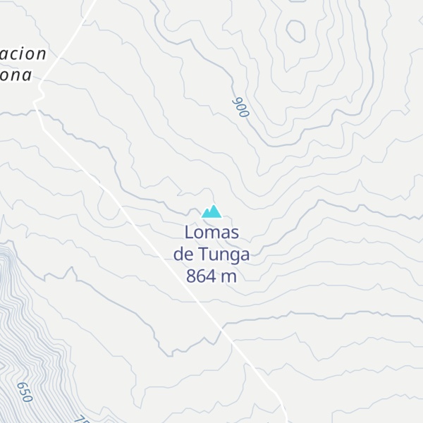 Map of Lomas de Tunga