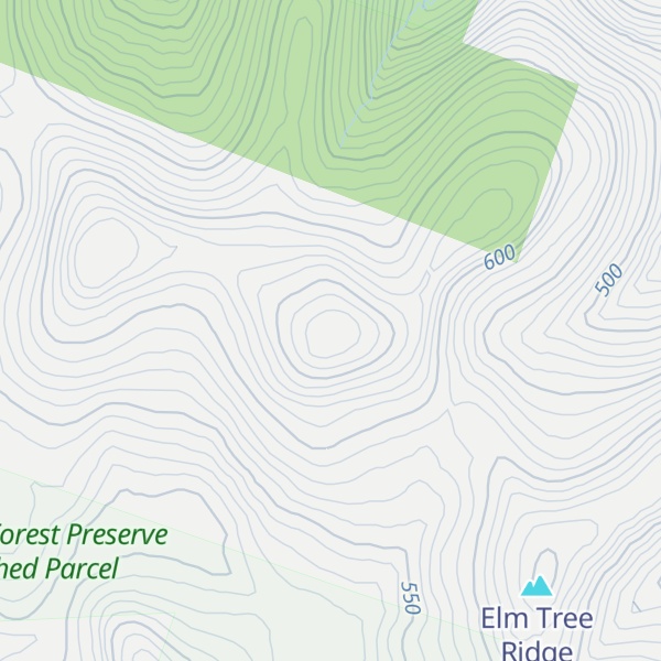 Map of Bittersweet Hill