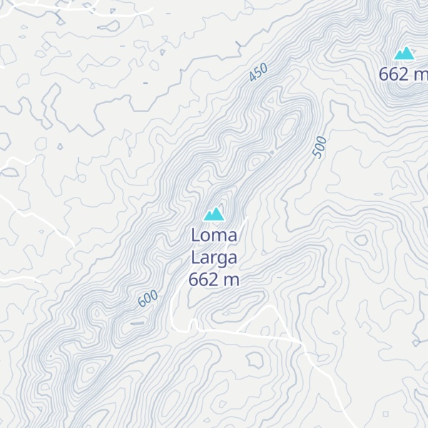 Map of Loma Larga