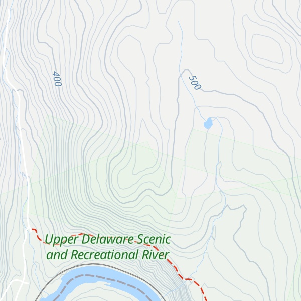 Map of Bouchoux Hill