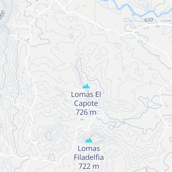 Map of Lomas El Capote