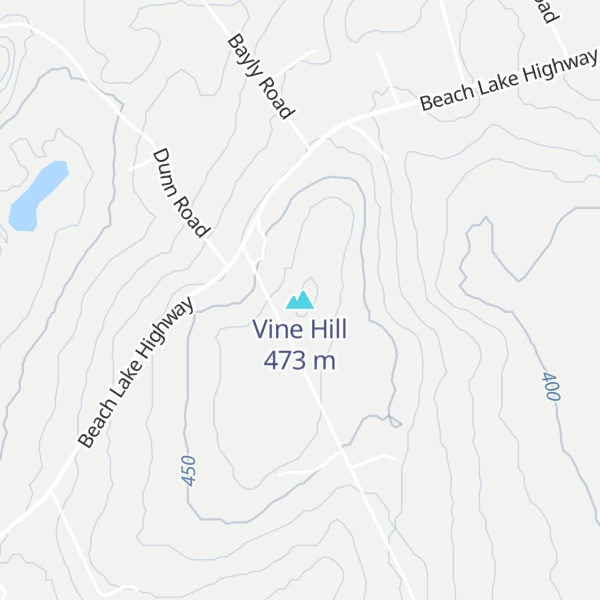 Map of Vine Hill