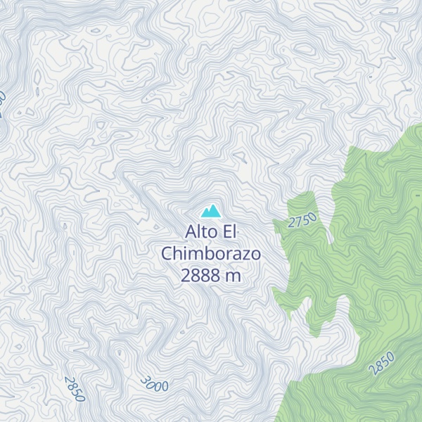 Map of Alto El Chimborazo