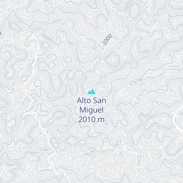 Map of Alto San Miguel
