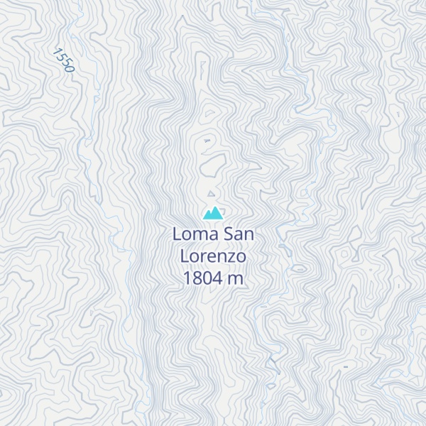 Map of Loma San Lorenzo