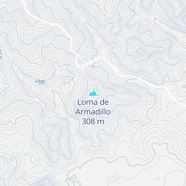 Map of Loma de Armadillo