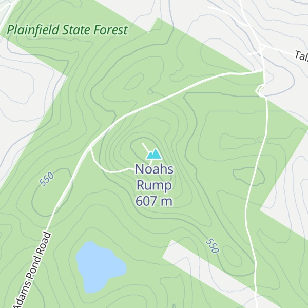Map of Noahs Rump