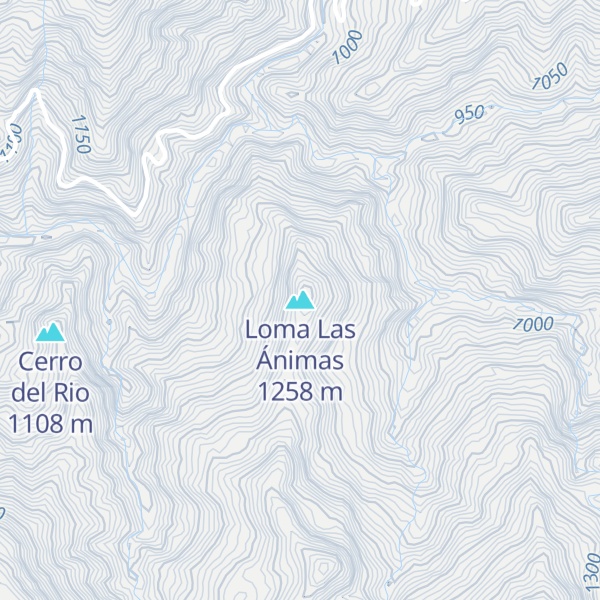 Map of Loma Las Ánimas