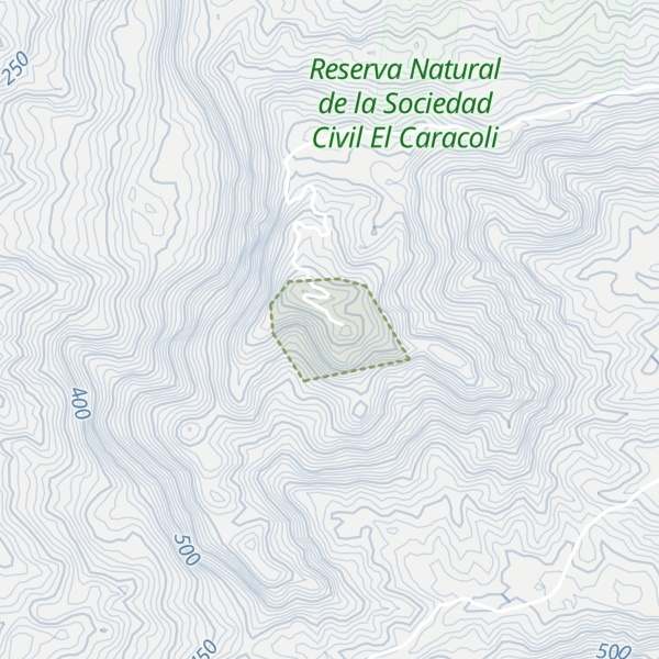 Map of Cerro de Maco