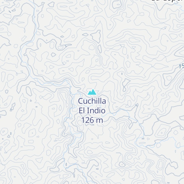 Map of Cuchilla El Indio