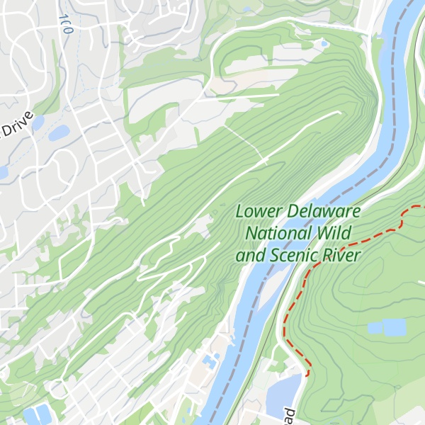 Map of Chestnut Hill