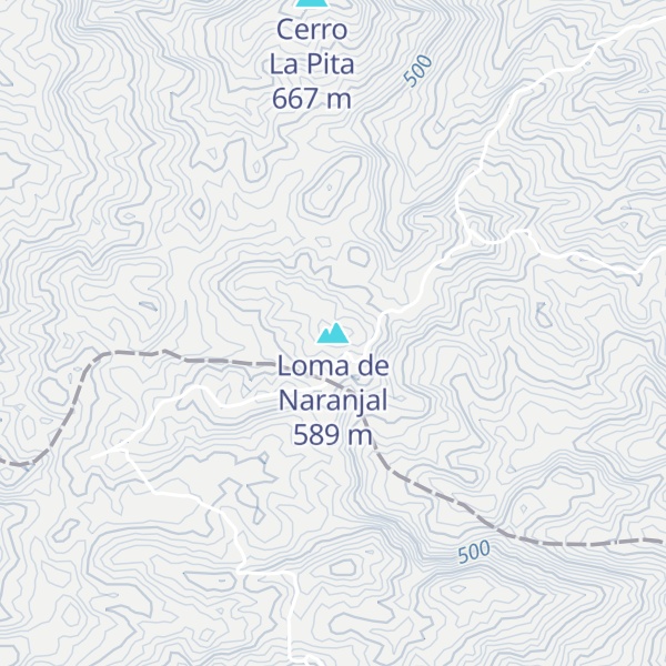 Map of Loma de Naranjal