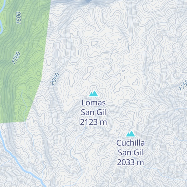Map of Lomas San Gil