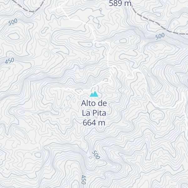 Map of Alto de La Pita