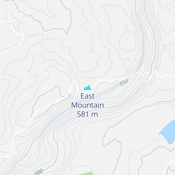 Map of East Mountain