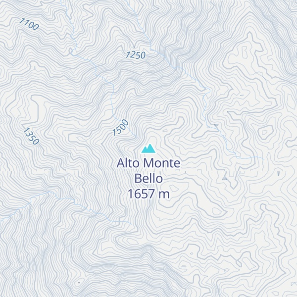 Map of Alto Monte Bello