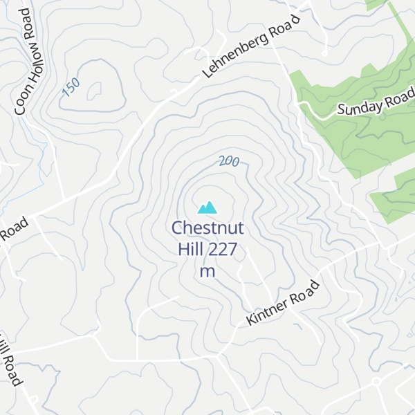 Map of Chestnut Hill