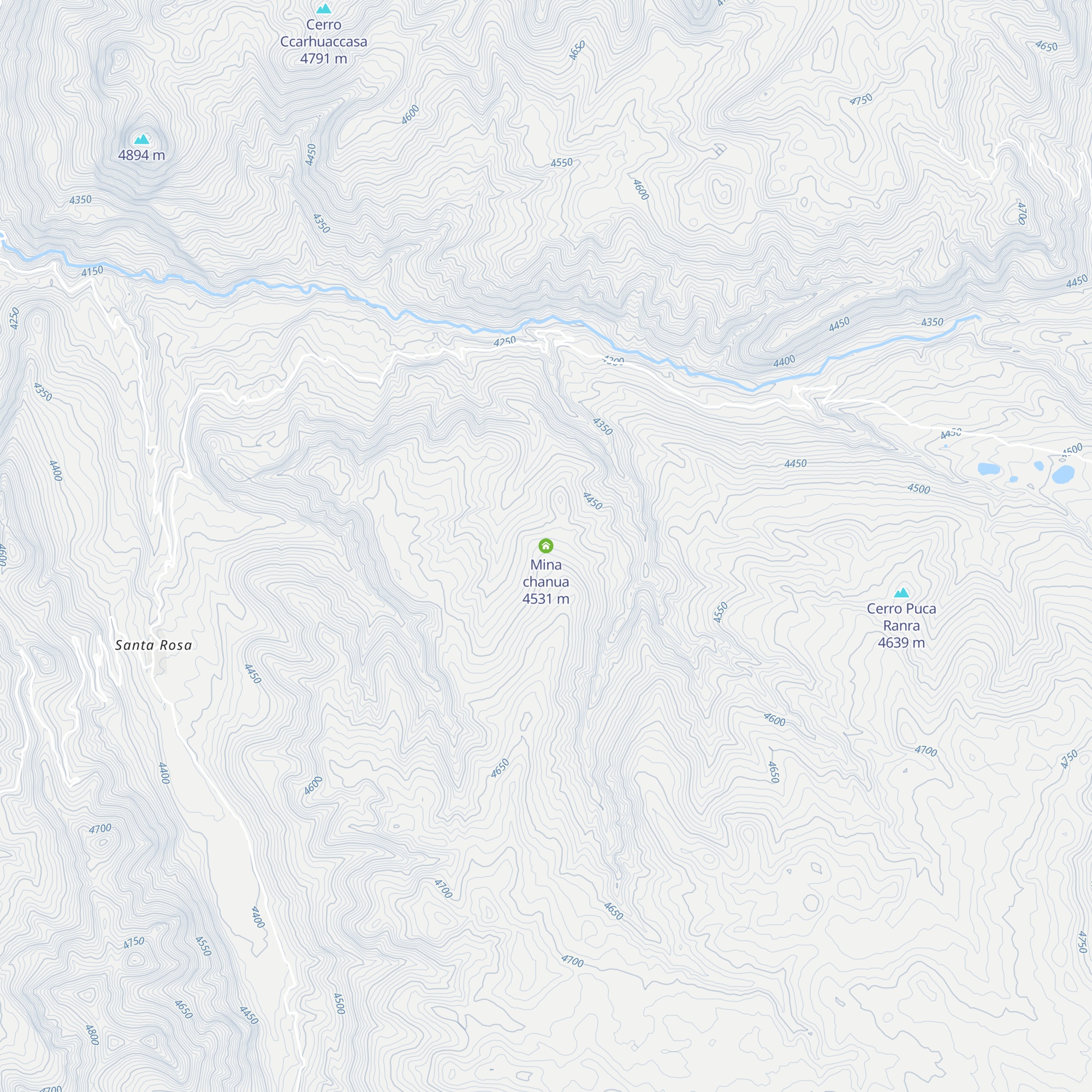 Mina chanua map