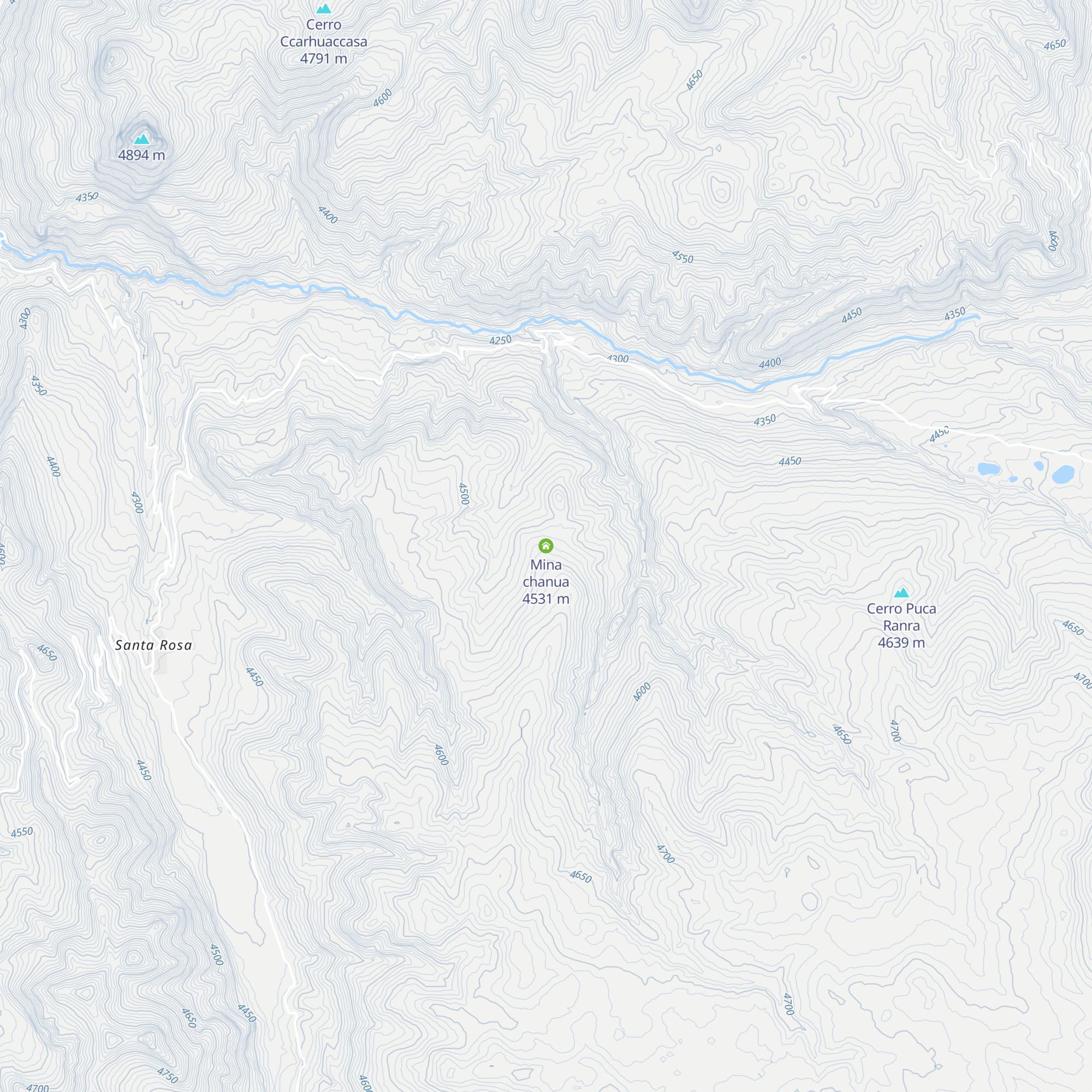 Mina chanua map