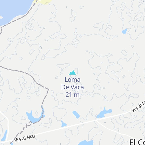 Map of Loma De Vaca