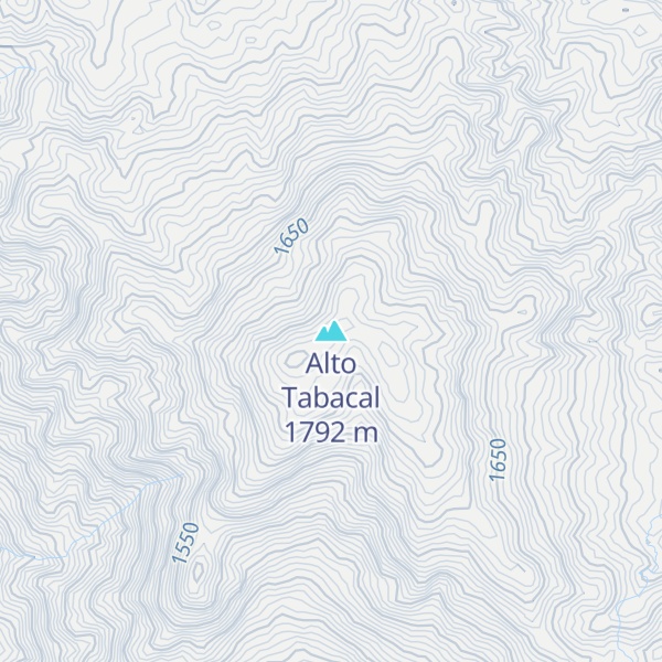 Map of Alto Tabacal