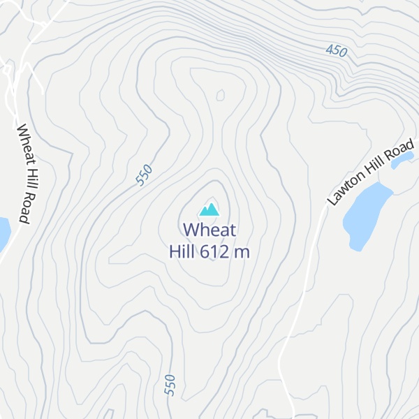 Map of Wheat Hill
