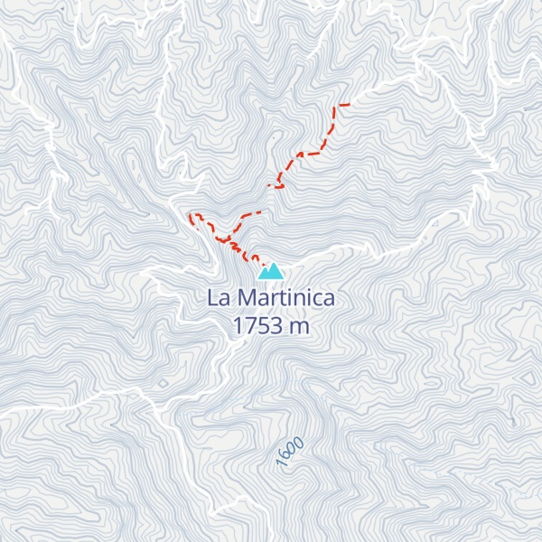 Map of La Martinica
